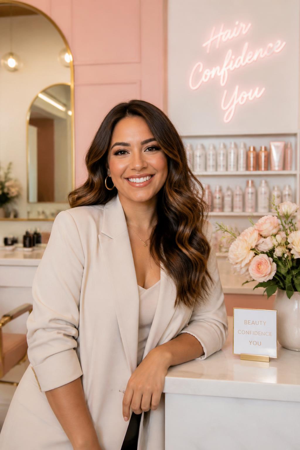 Gaby Solis, owner of G Beauty Salon & Spa